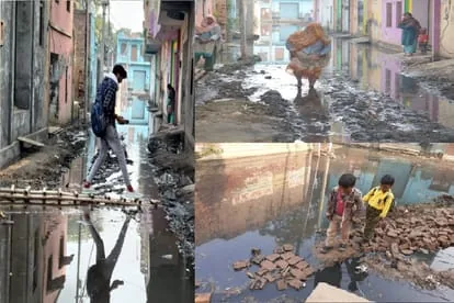 संक्रमण का प्रकोप: मुस्सेपुर पाली गांव में सौ से अधिक लोग बीमार